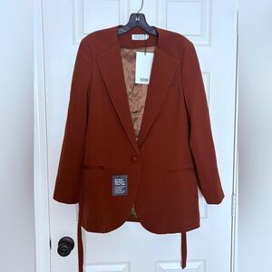 Women's Rust Blazer